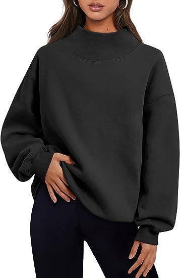 ATHLESURE PRACTICE MOCK NECK SWEATSHIRT
