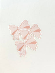 Bible Verse Bow Sticker