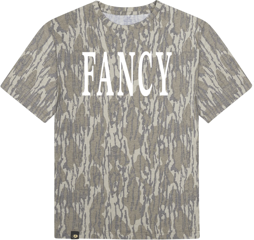 Mossy Oak Bottomland Camo Fancy T-Shirt