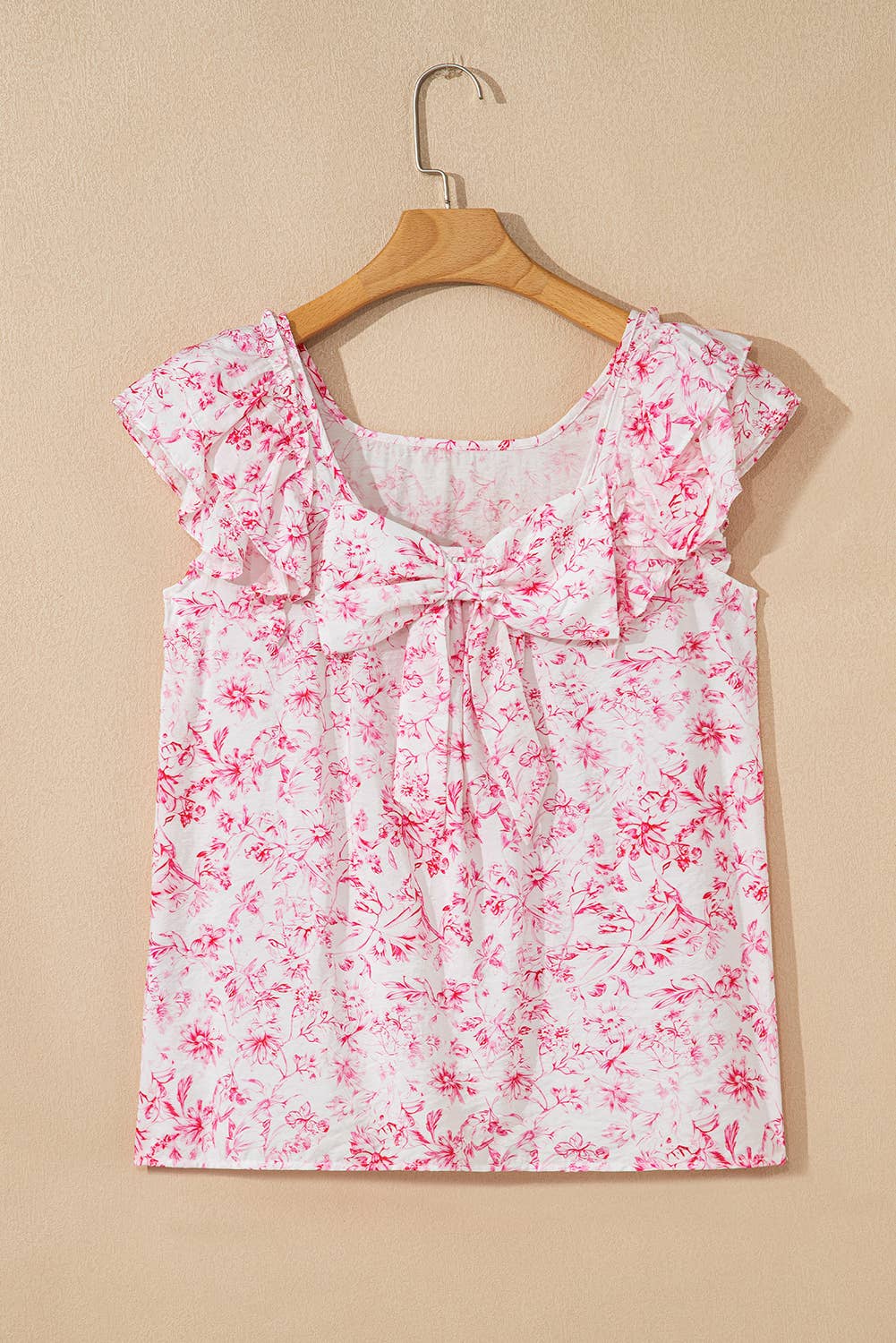 Ruffled Sleeve Blouse