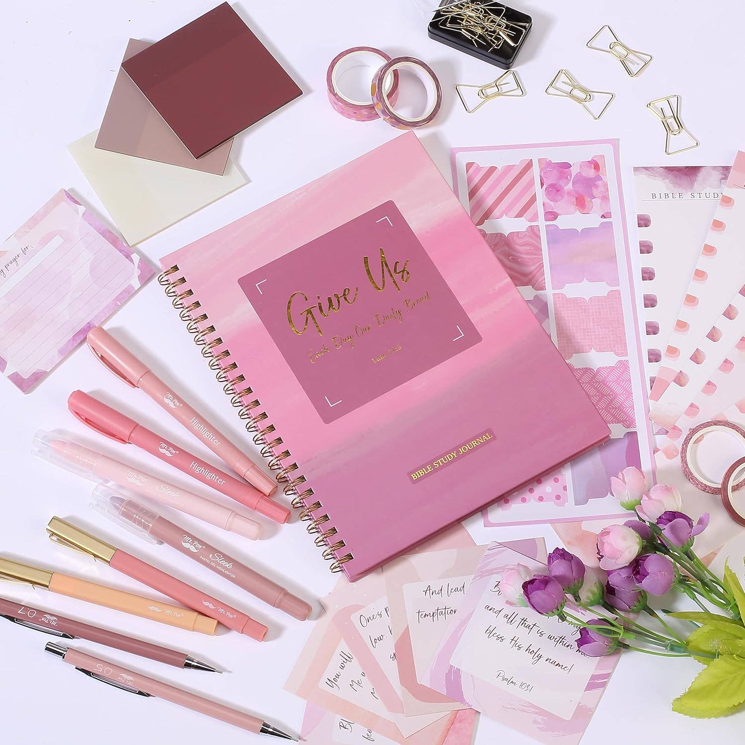 Pink Bible Journaling Kit