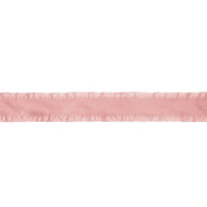 1 1/2" Ruffle Ribbon | Rose | 20 Yard Roll