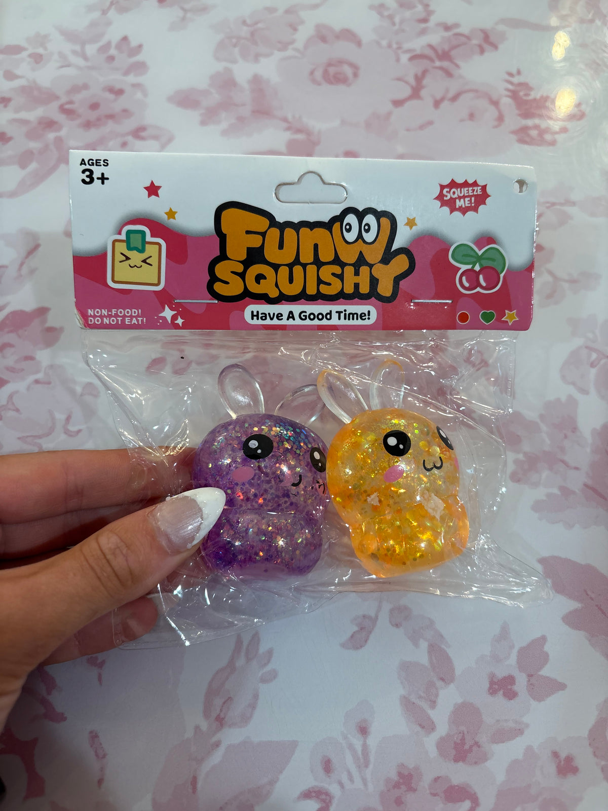 Funny Squishy Two Bunnies