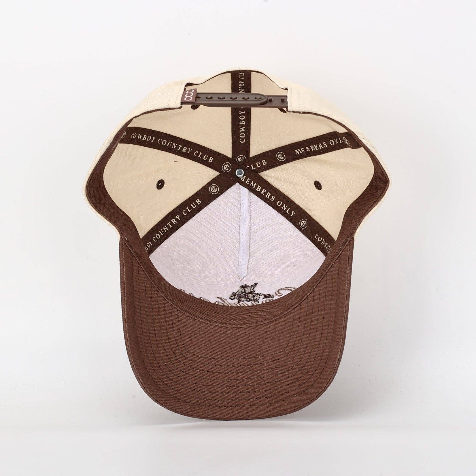 Rodeo Golfer Hat Brown: Brown / OS