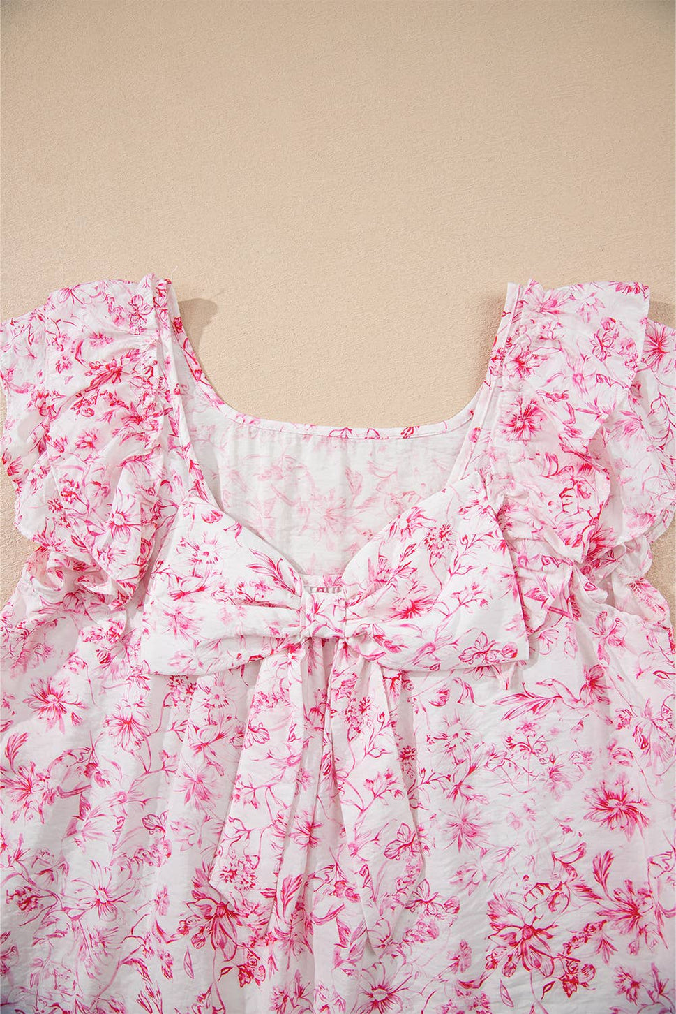 Ruffled Sleeve Blouse