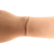 Beaded Blonde Bracelets