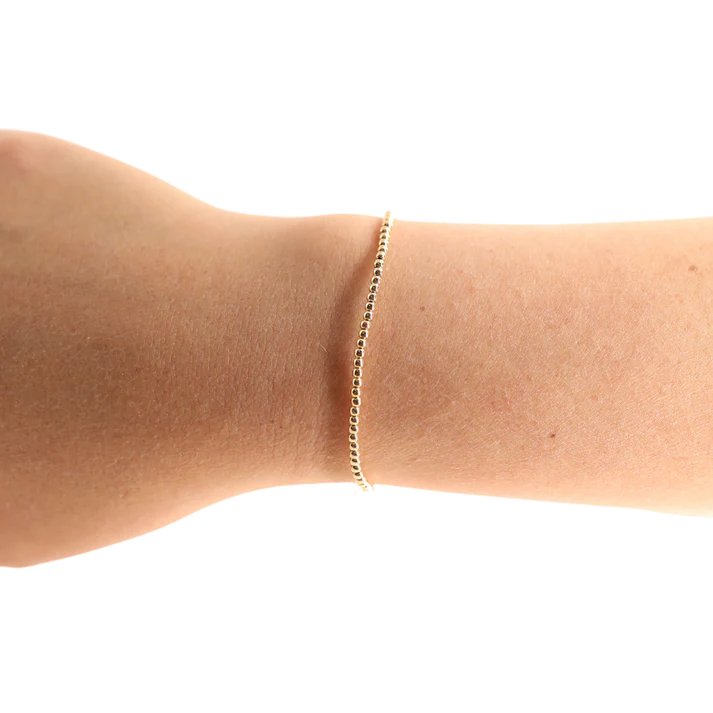 Beaded Blonde Bracelets