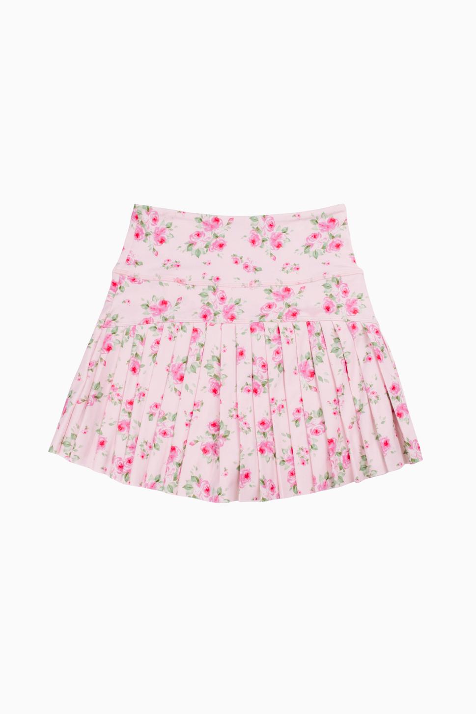The Ellie Tween Athletic Skort & Slouch Tee Pink Floral Set