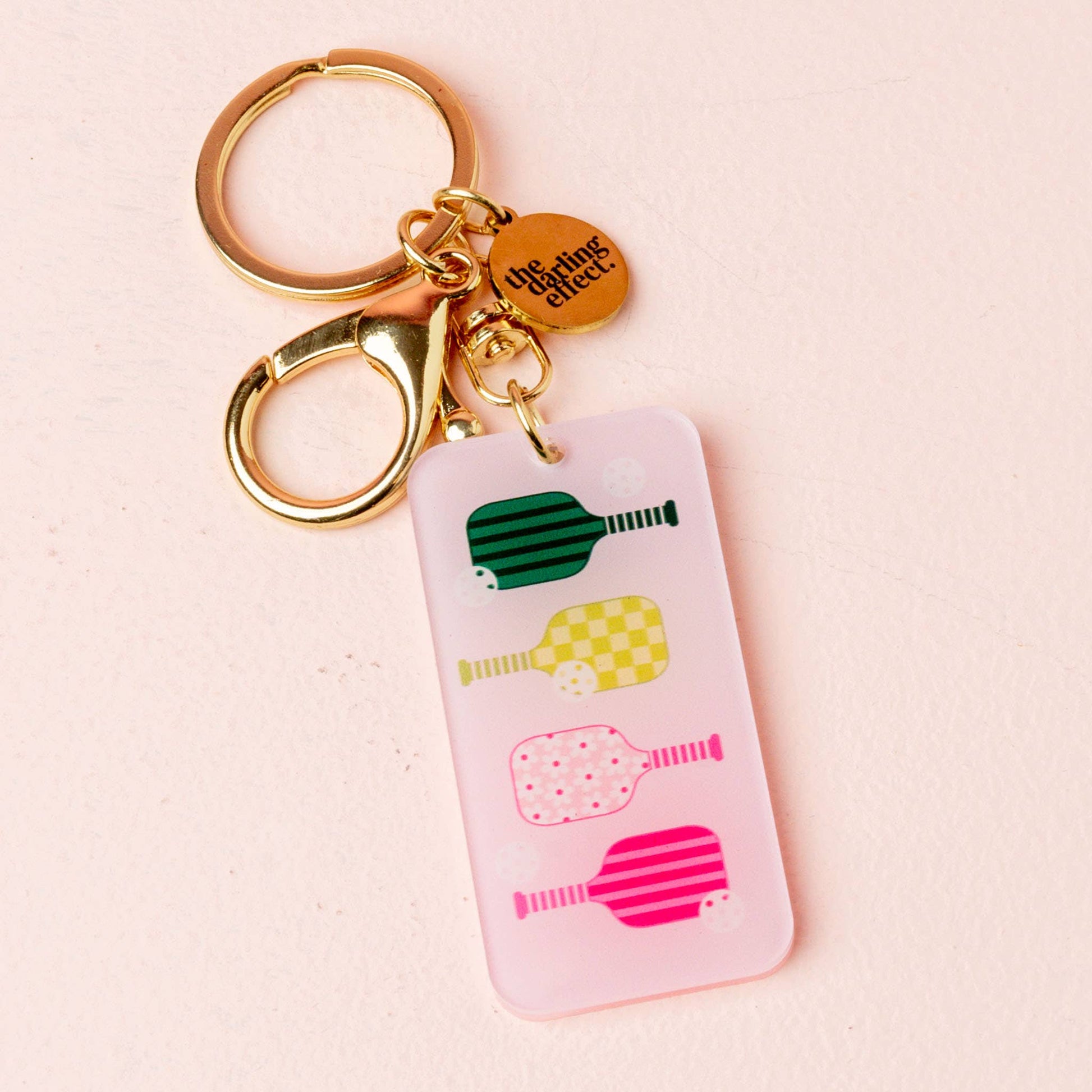 Pickleball Keychain