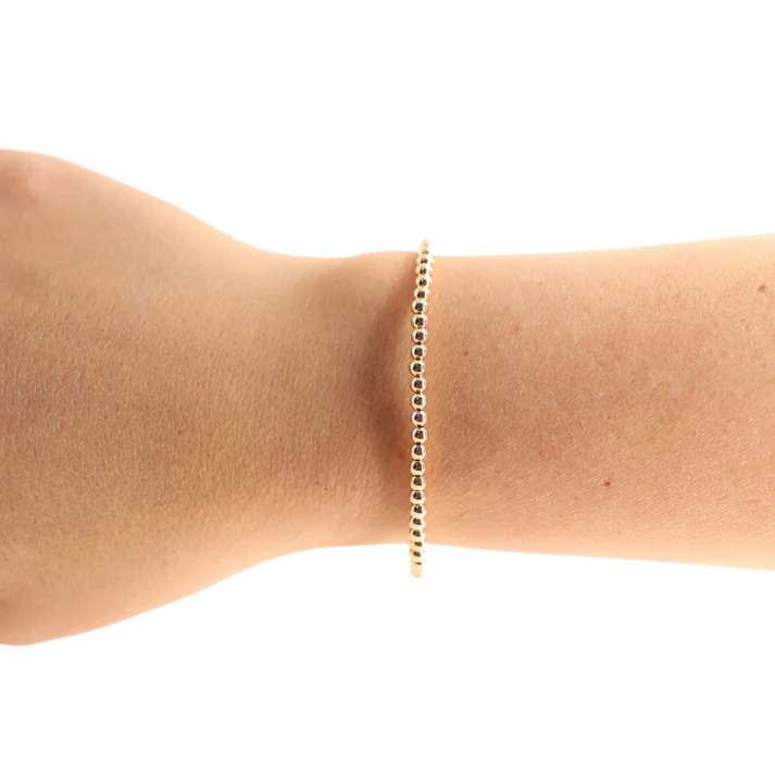 Beaded Blonde Bracelets