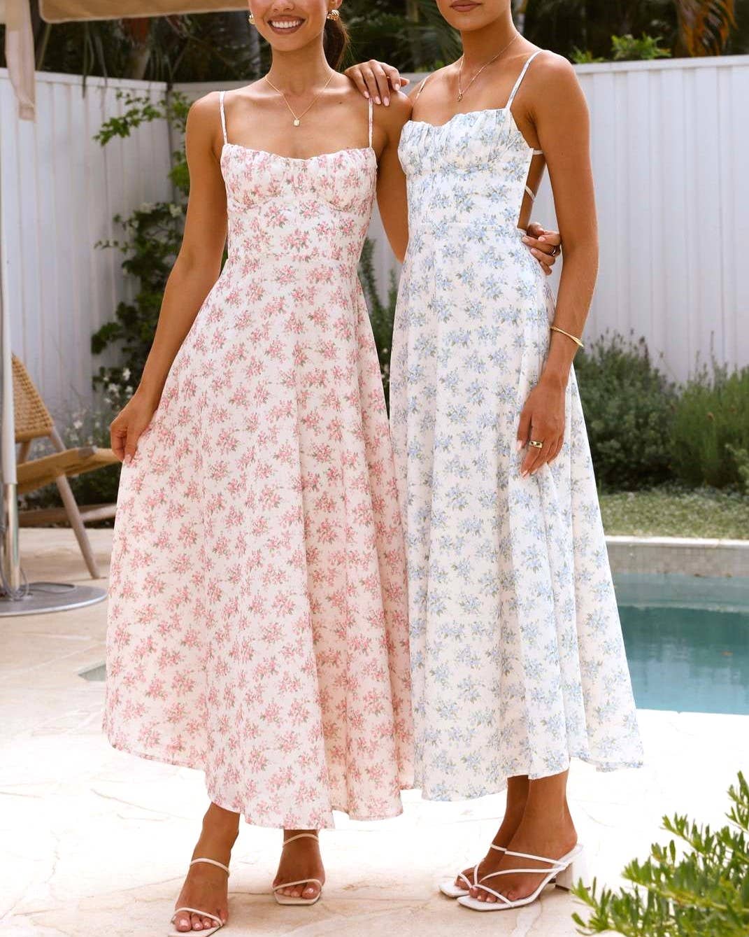 Floral Midi Dress