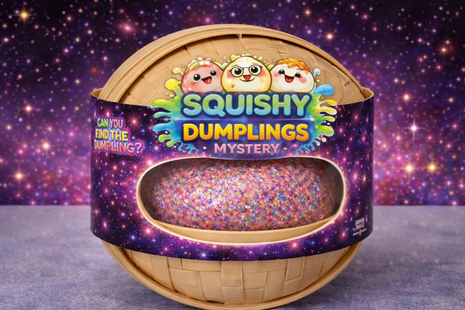 Fun Doh Mystery Slow Rise Dumpling Squishy Toy – Mystery Steamer Bun Collectibles VIRAL