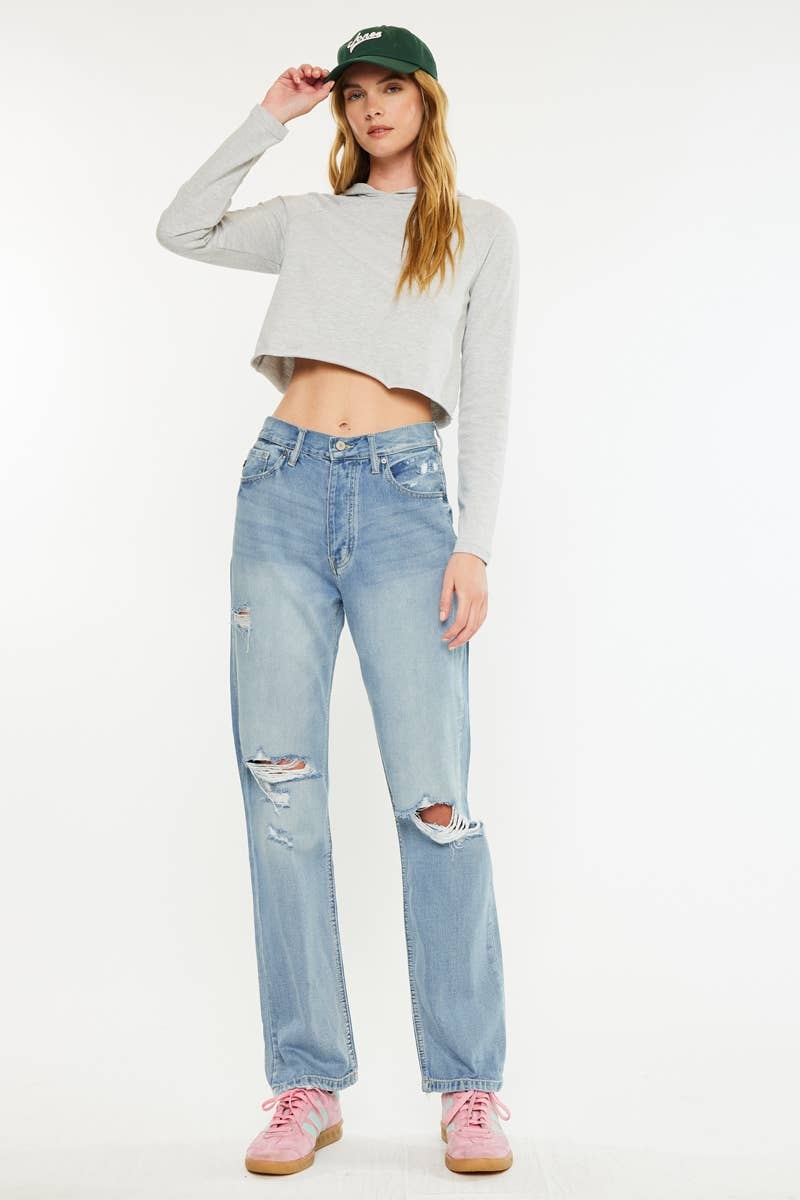 * Ultra High Rise 90's Boyfriend Fit Jeans
