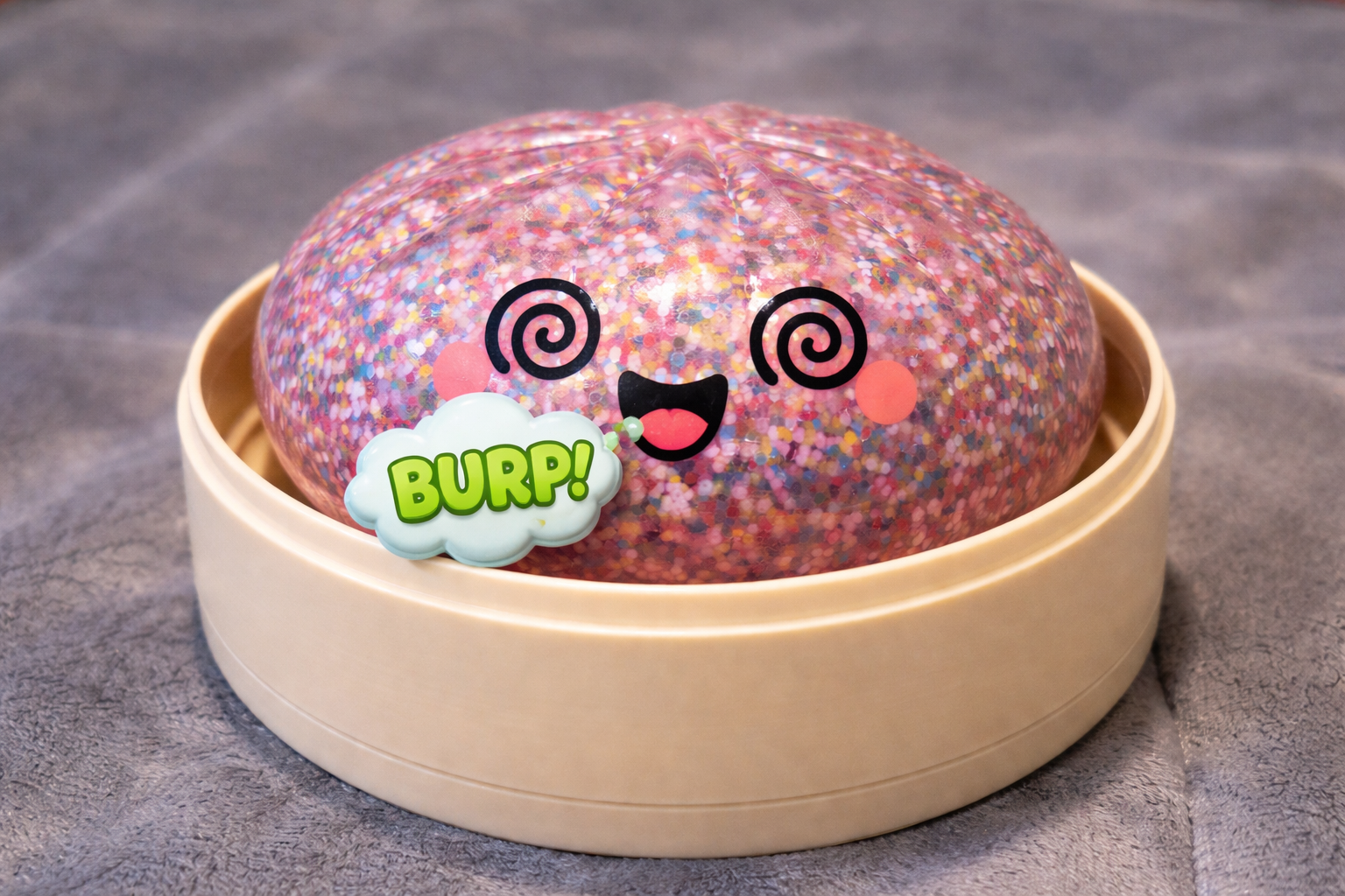 Fun Doh Mystery Slow Rise Dumpling Squishy Toy – Mystery Steamer Bun Collectibles VIRAL