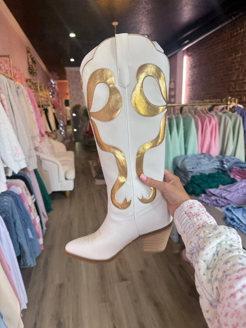 Cowgirl Bow Boots