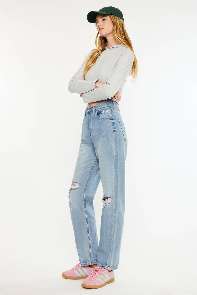 * Ultra High Rise 90's Boyfriend Fit Jeans