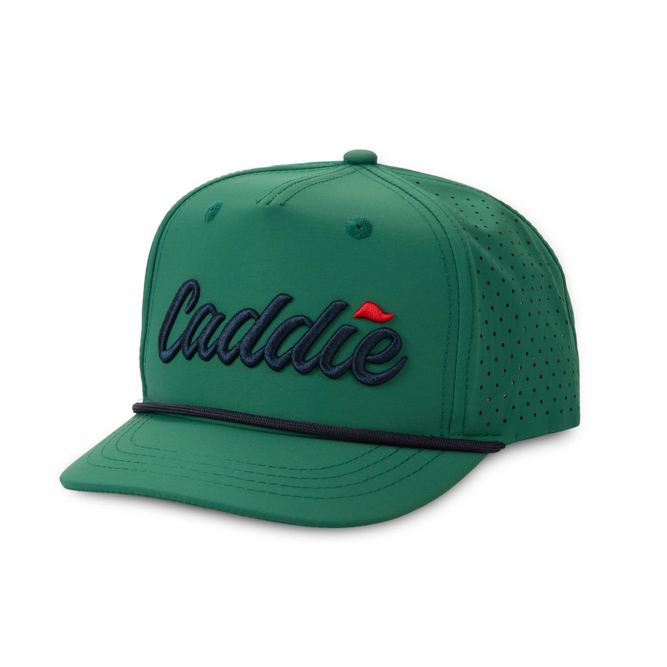 Caddie Rope Hat (HC-1): Red/White