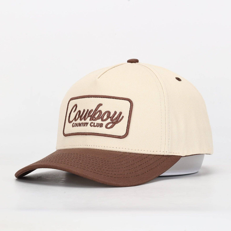 Club Patch Hat Brown: Brown / OS
