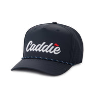 Caddie Rope Hat (HC-1): White/Dark Green