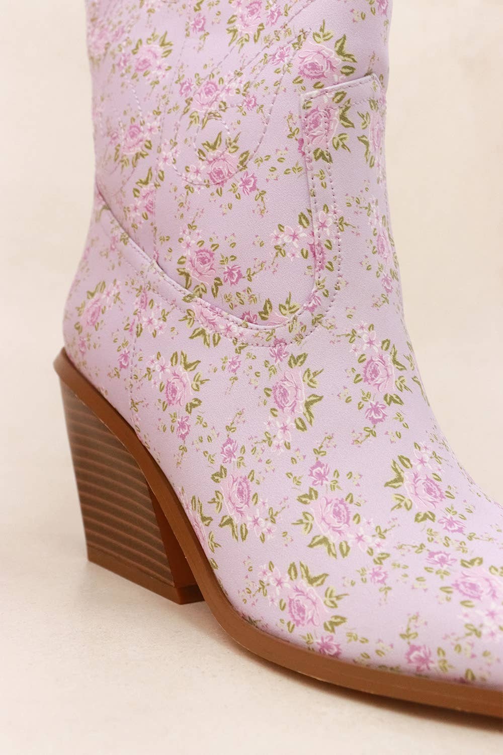 Western Floral Boots