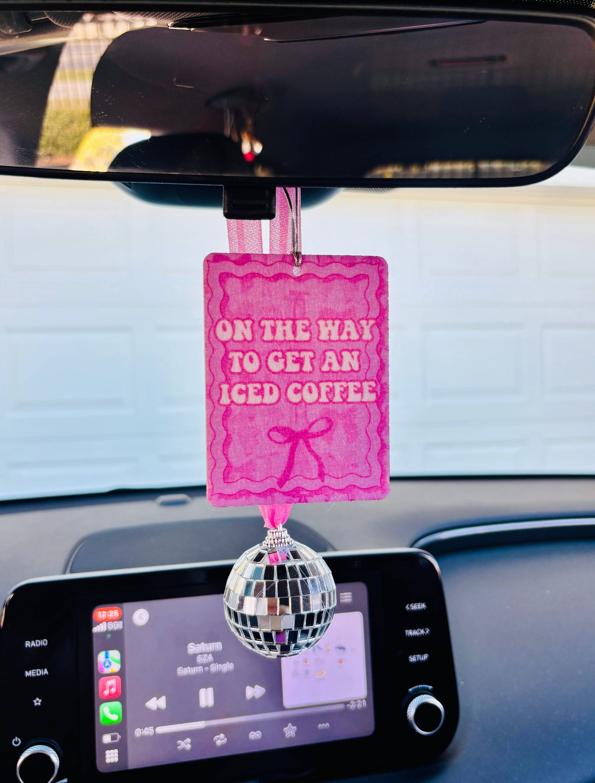 Coquette Felt Freshie Boutique Car Air Freshener