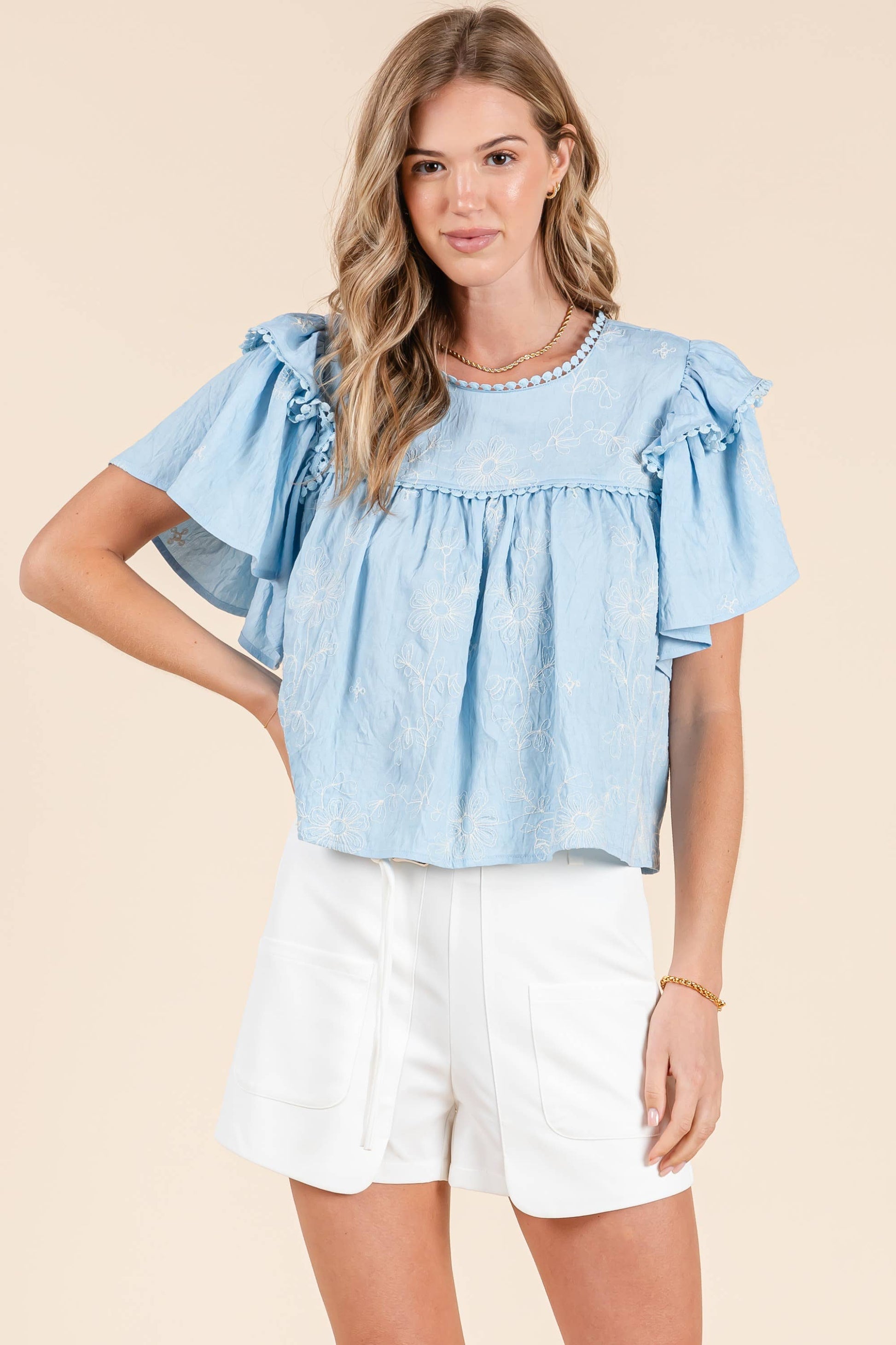 Embriodery Top