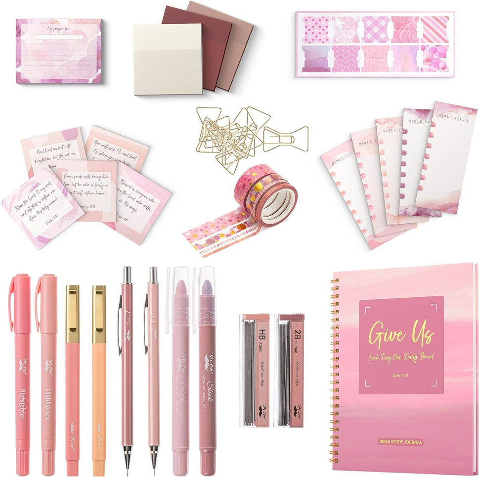 Pink Bible Journaling Kit