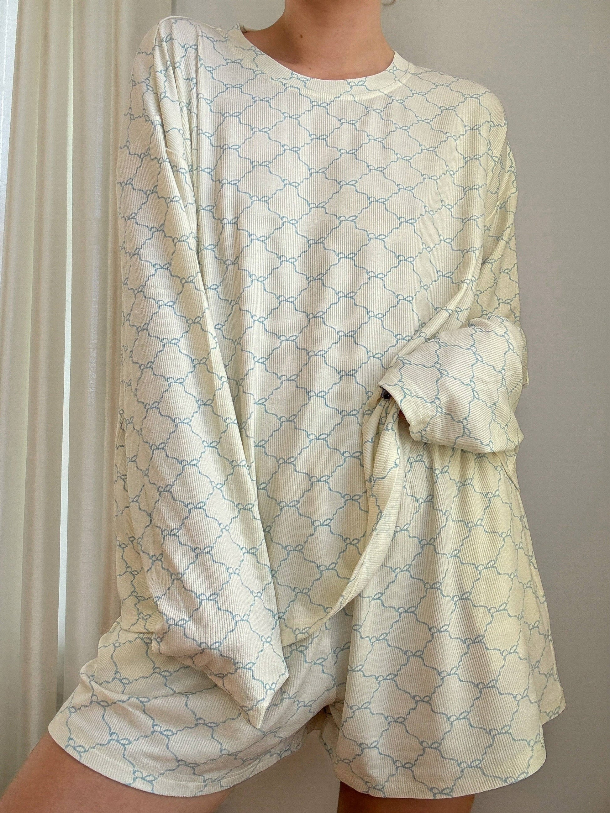 Bow Pajama Bottoms