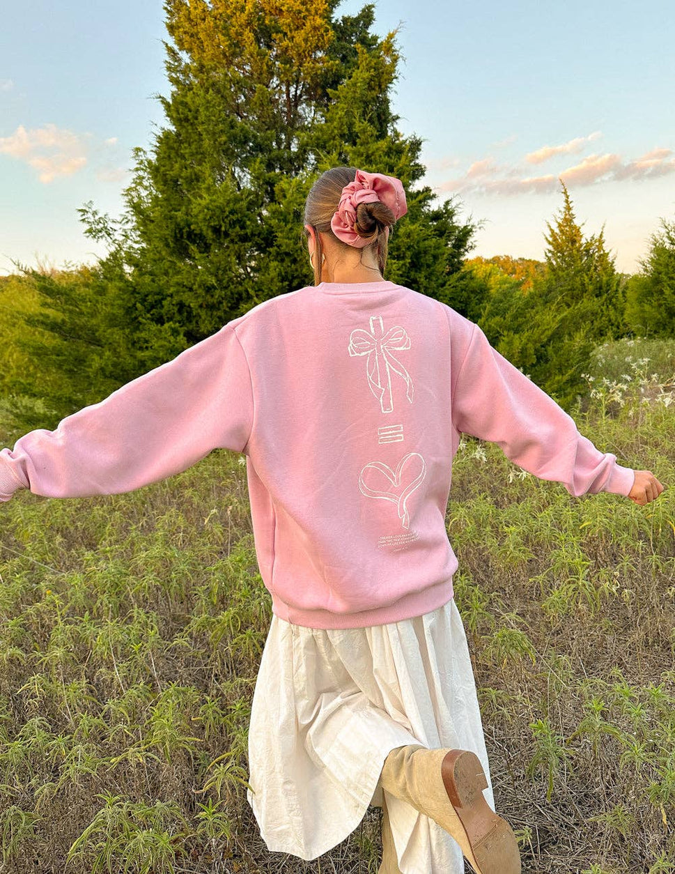 No Greater Love Unisex Crewneck: XL