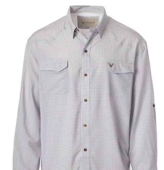 CloudDrift Button Down Pink/Grey