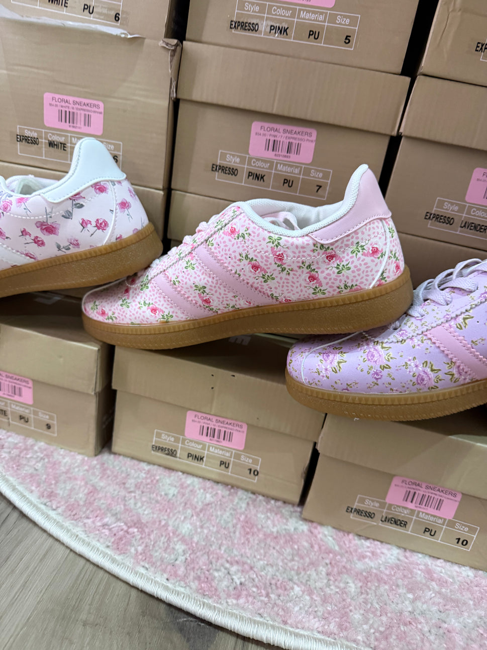 Floral Sneakers