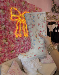 Floral Rain Boots