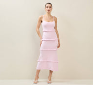 Knit Tiered Maxi Dress