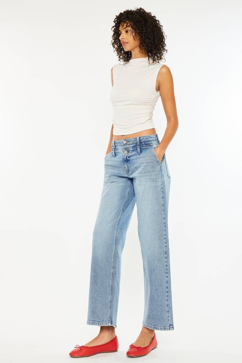 OPEN PACK LOW SLUNG BAGGY JEANS