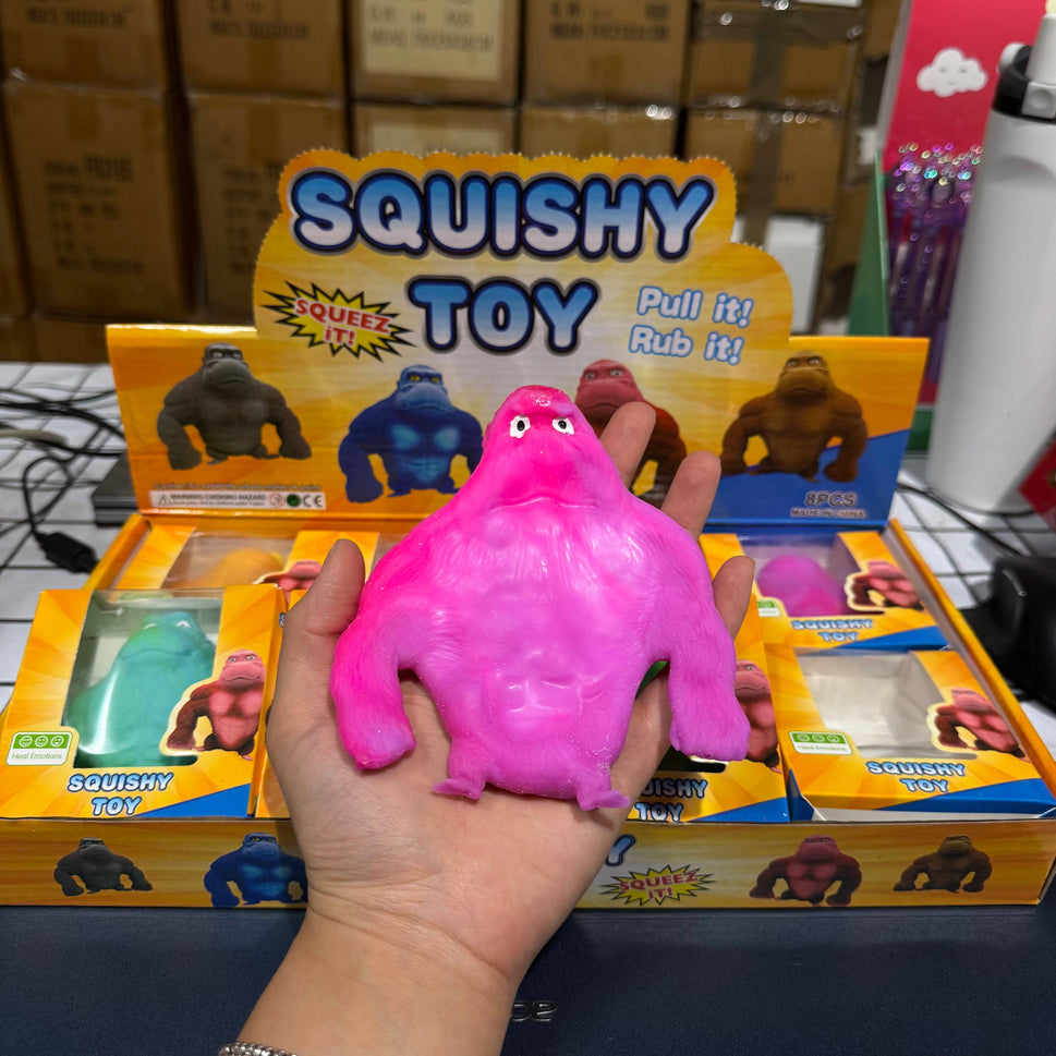 Sand Stretchy Gorilla Toy 8pc | A162