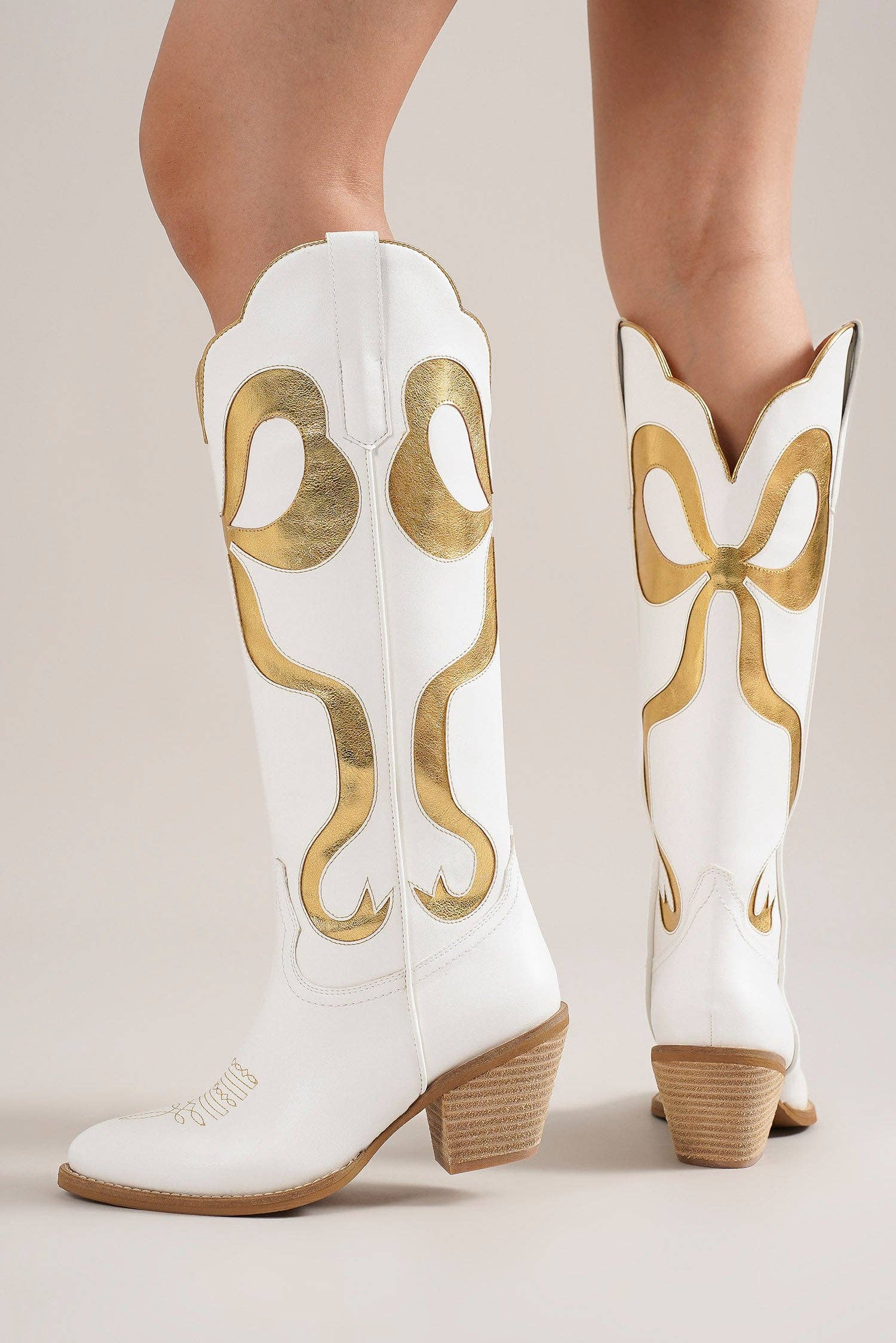 Cowgirl Bow Boots