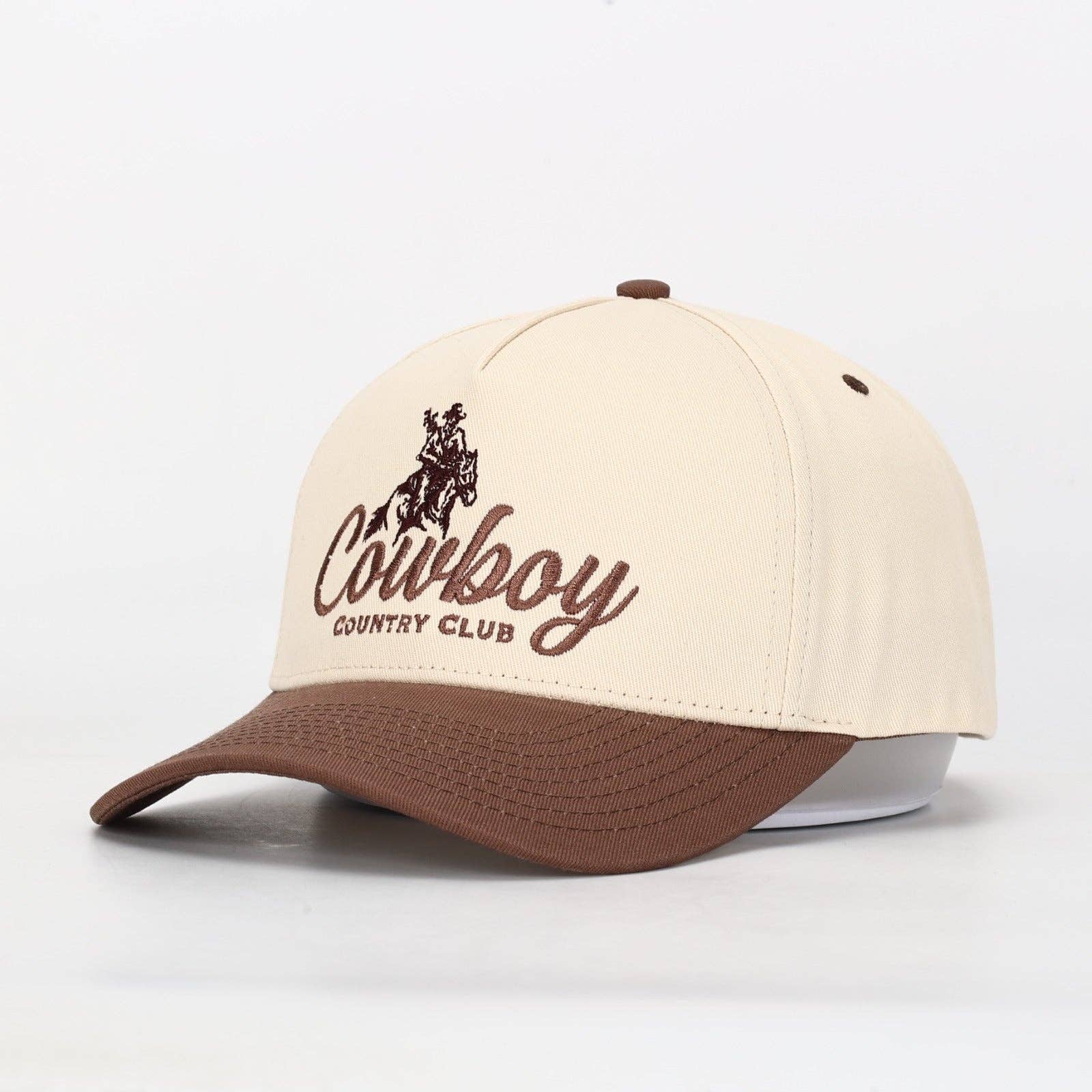 Rodeo Golfer Hat Brown: Brown / OS