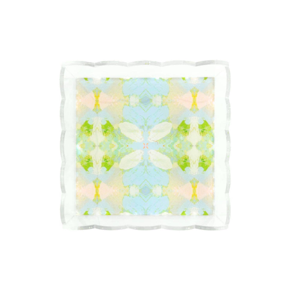 Laura Park Elephant Falls Scalloped Tray Small