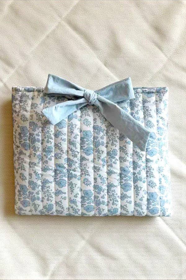 Phoebe Blue Floral Bible Cover