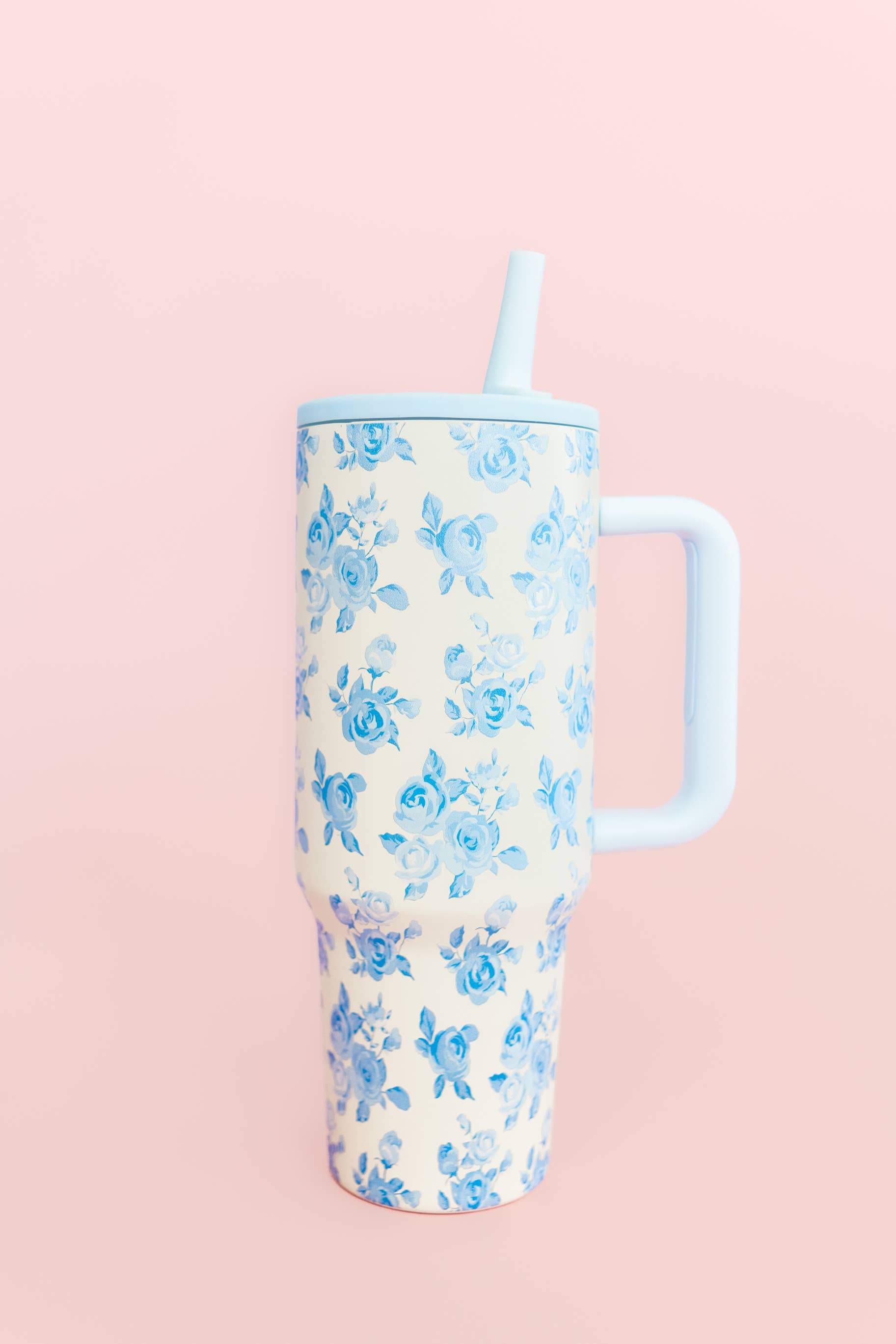 Blue Floral 40oz