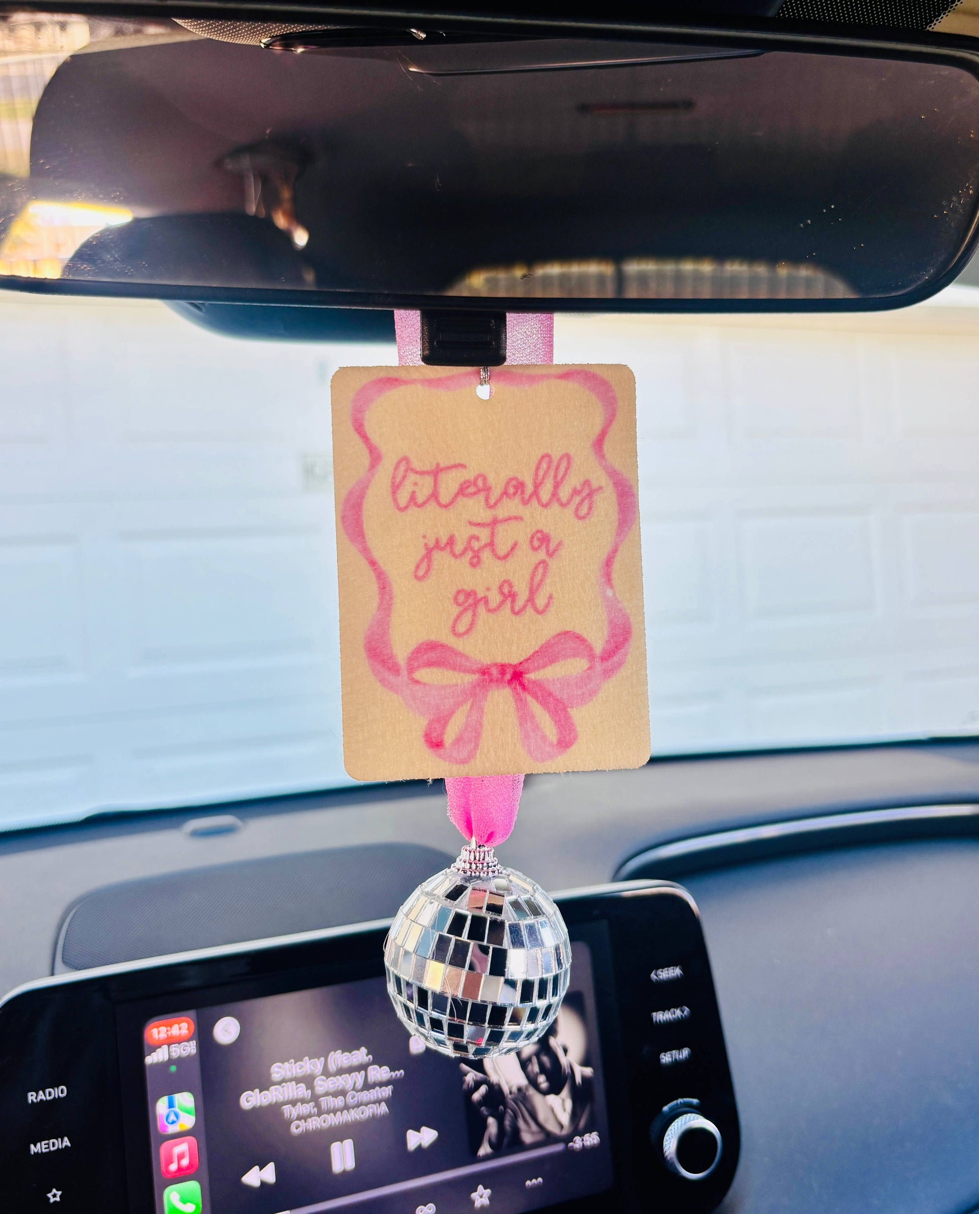 Coquette Felt Freshie Boutique Car Air Freshener
