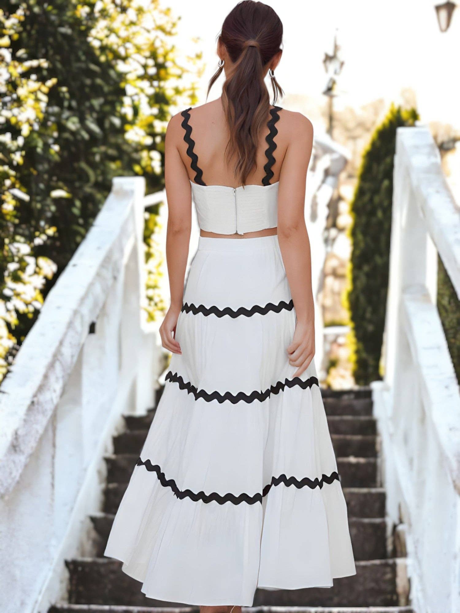 Croptop & Skirt Set
