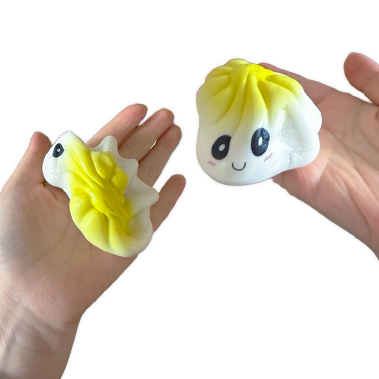 Fun Doh Mystery Slow Rise Dumpling Squishy Toy – Mystery Steamer Bun Collectibles VIRAL