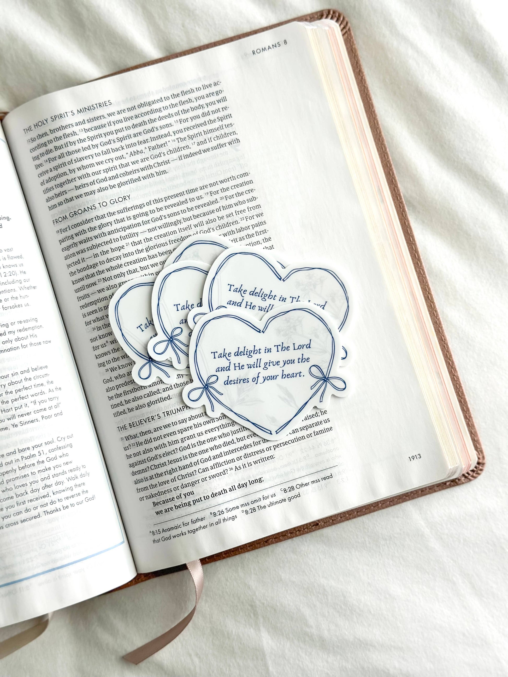Psalm 37:4 Sticker
