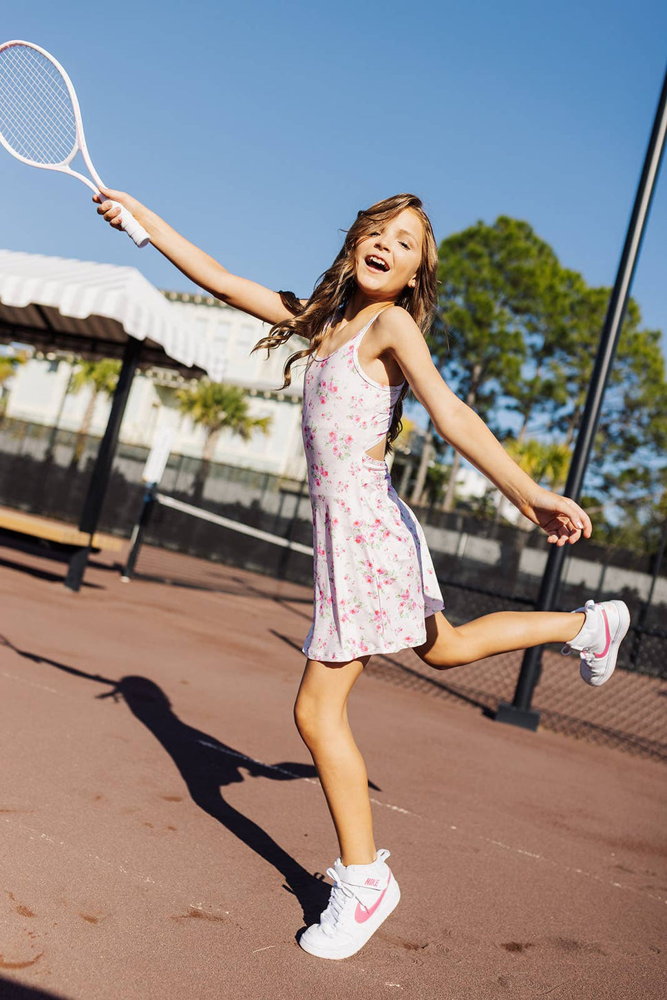The Ellie Athletic Tween Dress - Keyhole