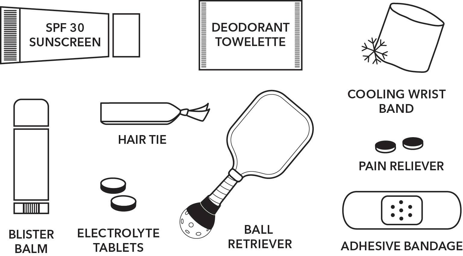 Pickleball Kit | Puffer : Peachy