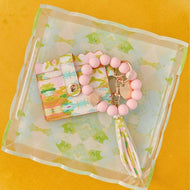 Laura Park Elephant Falls Scalloped Tray Small