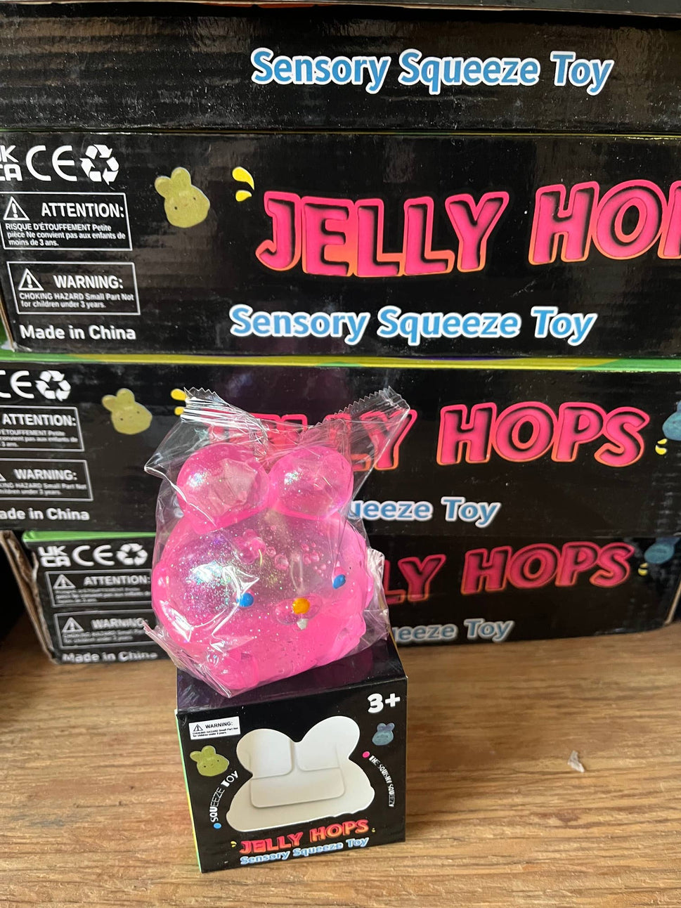 Squishy Gummy Bunny, palm size