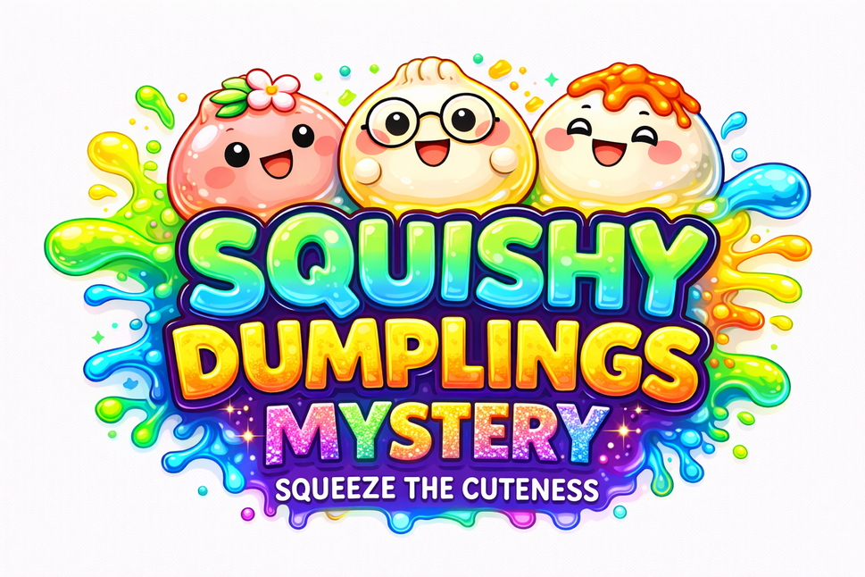 Fun Doh Mystery Slow Rise Dumpling Squishy Toy – Mystery Steamer Bun Collectibles VIRAL
