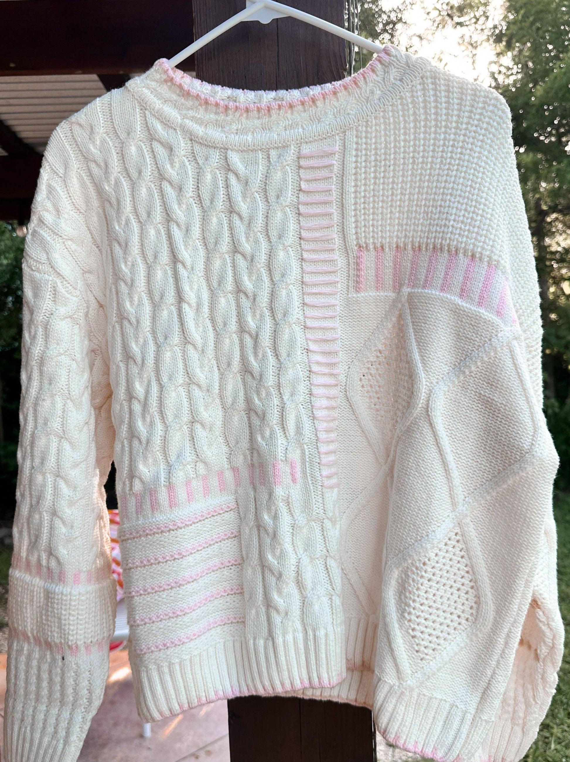 SIMPLE GIRLY SWEATER